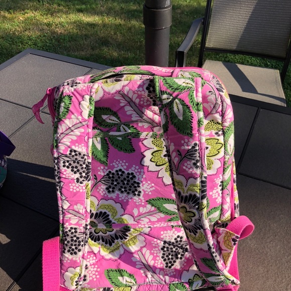 Vera Bradley Pink Swirl Backpack - Picture 2 of 2